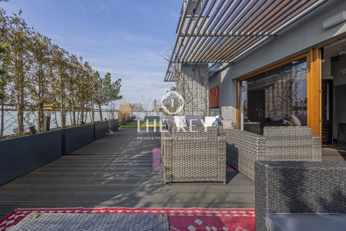 Nowoczesny apartament z&nbsp;tarasem Augustówka